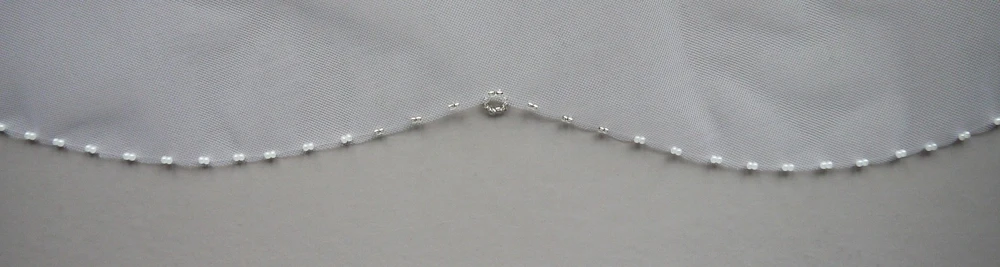 svadobný závoj  75/55 cm